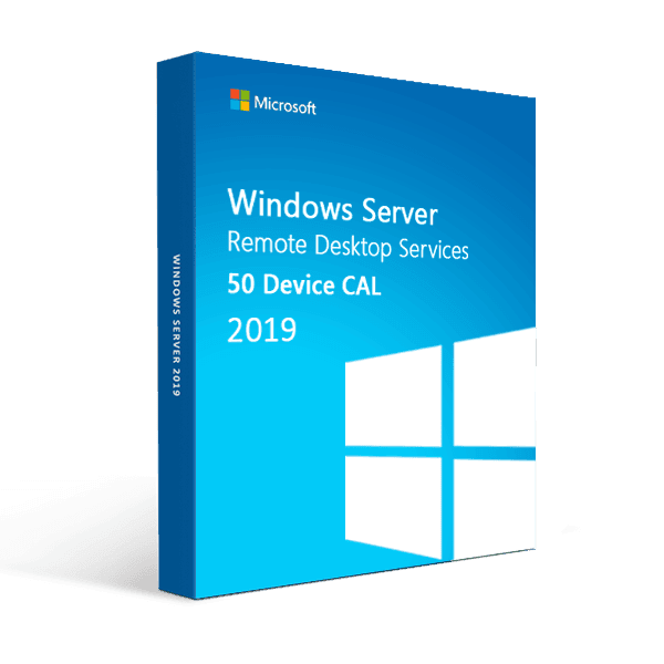Windows Server 2019 RDS 50 Device CAL Digital License
